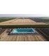 Telo in PVC 900 gr/mq per invasi di grandi dimensioni