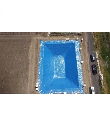 Telo in PVC 900 gr/mq per invasi di grandi dimensioni
