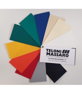 Telo in PVC da 650 gr/mq rinforzato e occhiellato su misura
